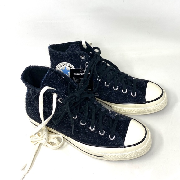 Converse Chuck 70 All Star High Top Black Suede Men Sneakers Casual Size 172144C - Picture 6 of 10